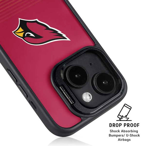 NFL Arizona Cardinals Breakaway iPhone 15 Kickstand Case